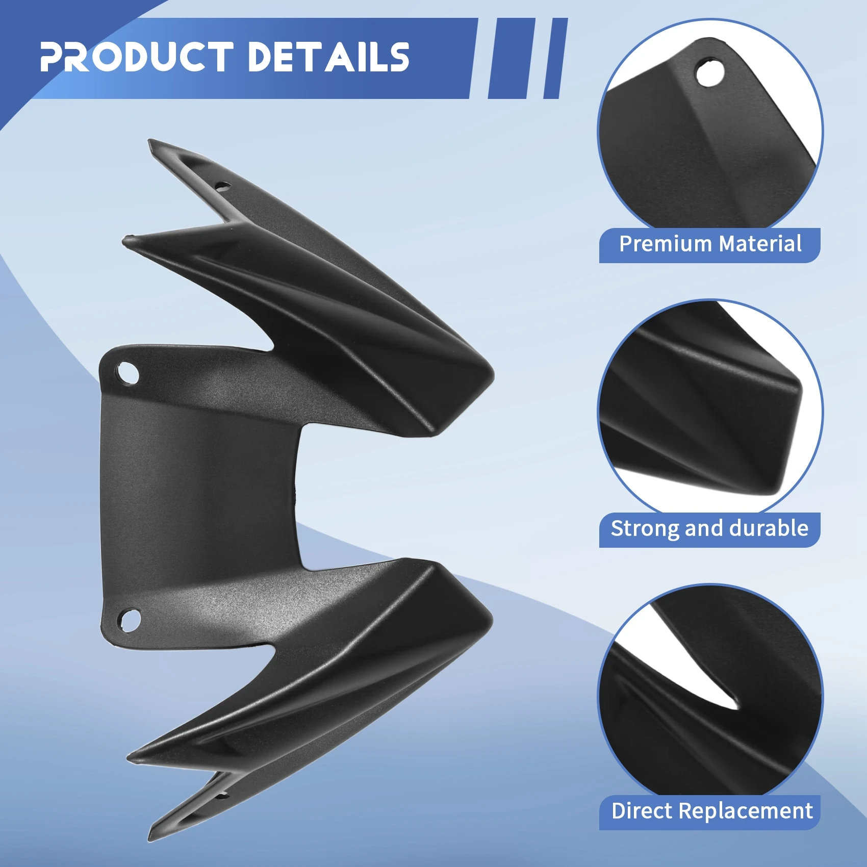 Настоятельно рекомендуется для Honda CB500 Hornet Downforce Naked Aerodynamic Fairing Winglets для Honda CB500 Black
Настоятельно рекомендуется для Honda CB500 Hornet Downforce Naked Aerodynamic Fairing Winglets для Honda CB500 Black