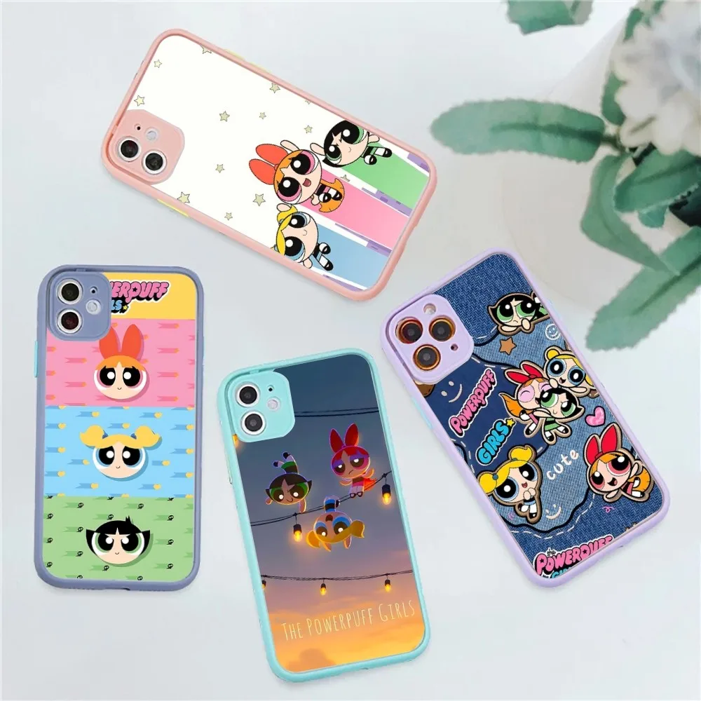 Cute Cartoon Powerpuff Girls Mobile Phone Case For IPhone 14 11 12 13 Mini Pro Max 8 7 Plus X XR XS MAX Translucent Matte Cover
Cute Cartoon Powerpuff Girls Mobile Phone Case For IPhone 14 11 12 13 Mini Pro Max 8 7 Plus X XR XS MAX Translucent Matte Cover