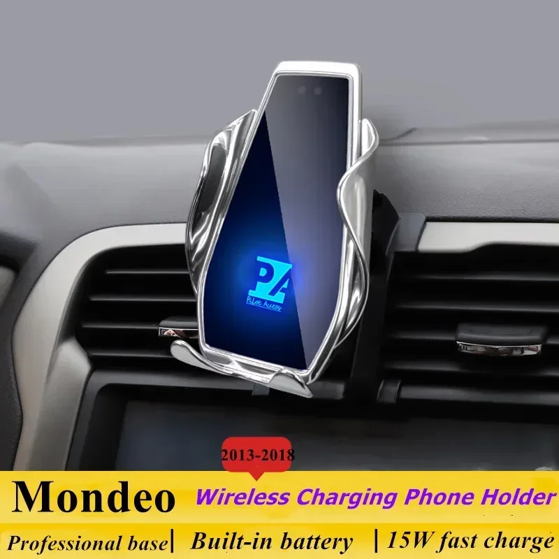 2013-2018 For Ford Mondeo Mobile Phone Holder Wireless Charger Car Mount Navigation Bracket GPS Support 360 Rotating
2013-2018 For Ford Mondeo Mobile Phone Holder Wireless Charger Car Mount Navigation Bracket GPS Support 360 Rotating