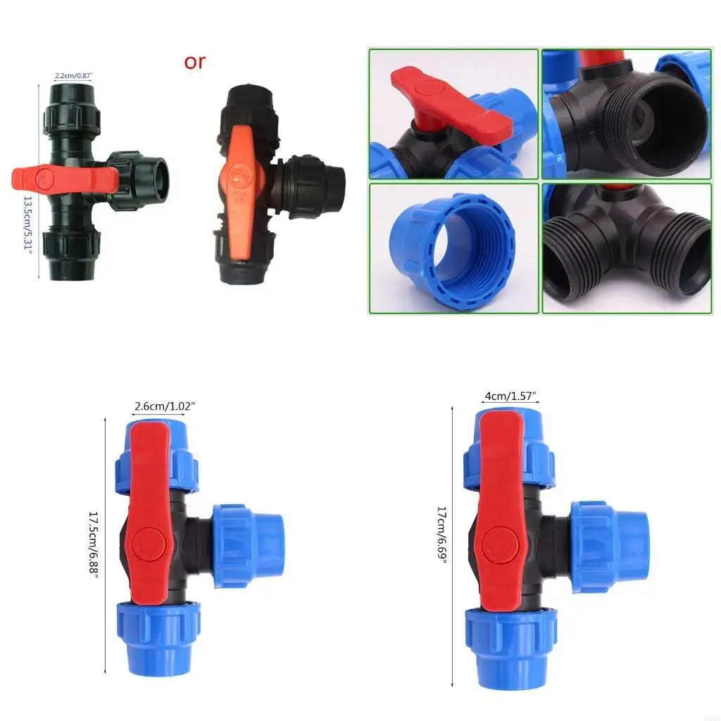 3 Way Plastic for Valve Hose Fitting for T Adapter Shut off Ball for Valve
3 Way Plastic for Valve Hose Fitting for T Adapter Shut off Ball for Valve
