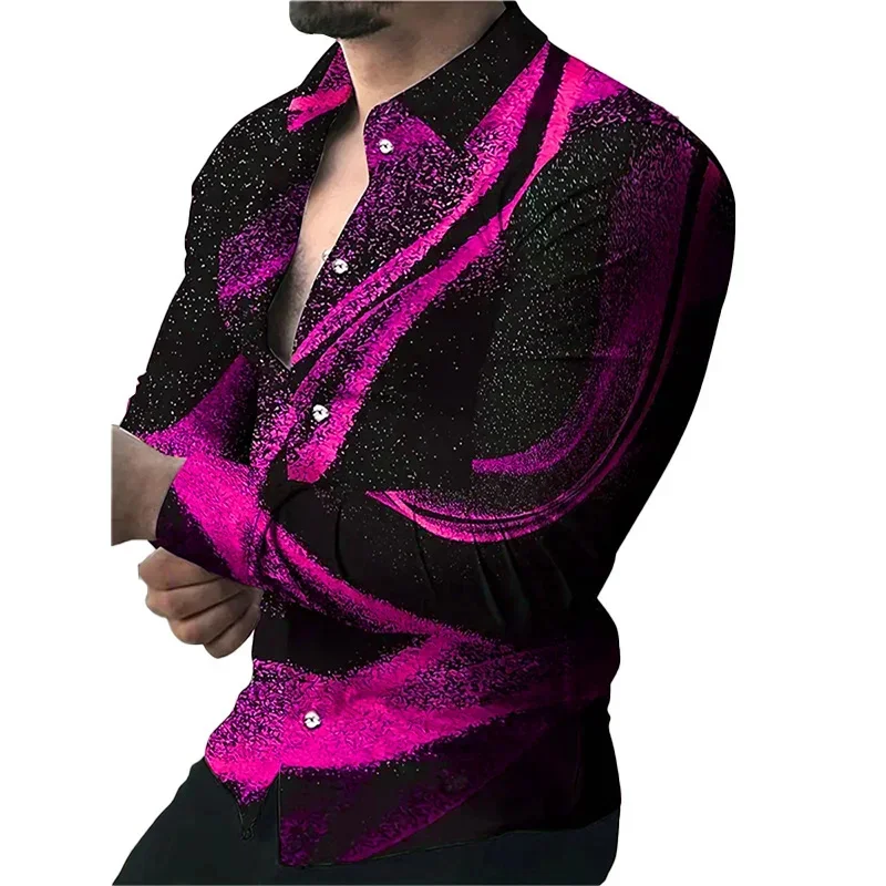 3D Print Men's Lapel Party Clothes Tight Multifunction Comfortable Soft Fashionable Street Long Sleeve Shirt with Flap Button Sp
3D Print Men's Lapel Party Clothes Tight Multifunction Comfortable Soft Fashionable Street Long Sleeve Shirt with Flap Button Sp