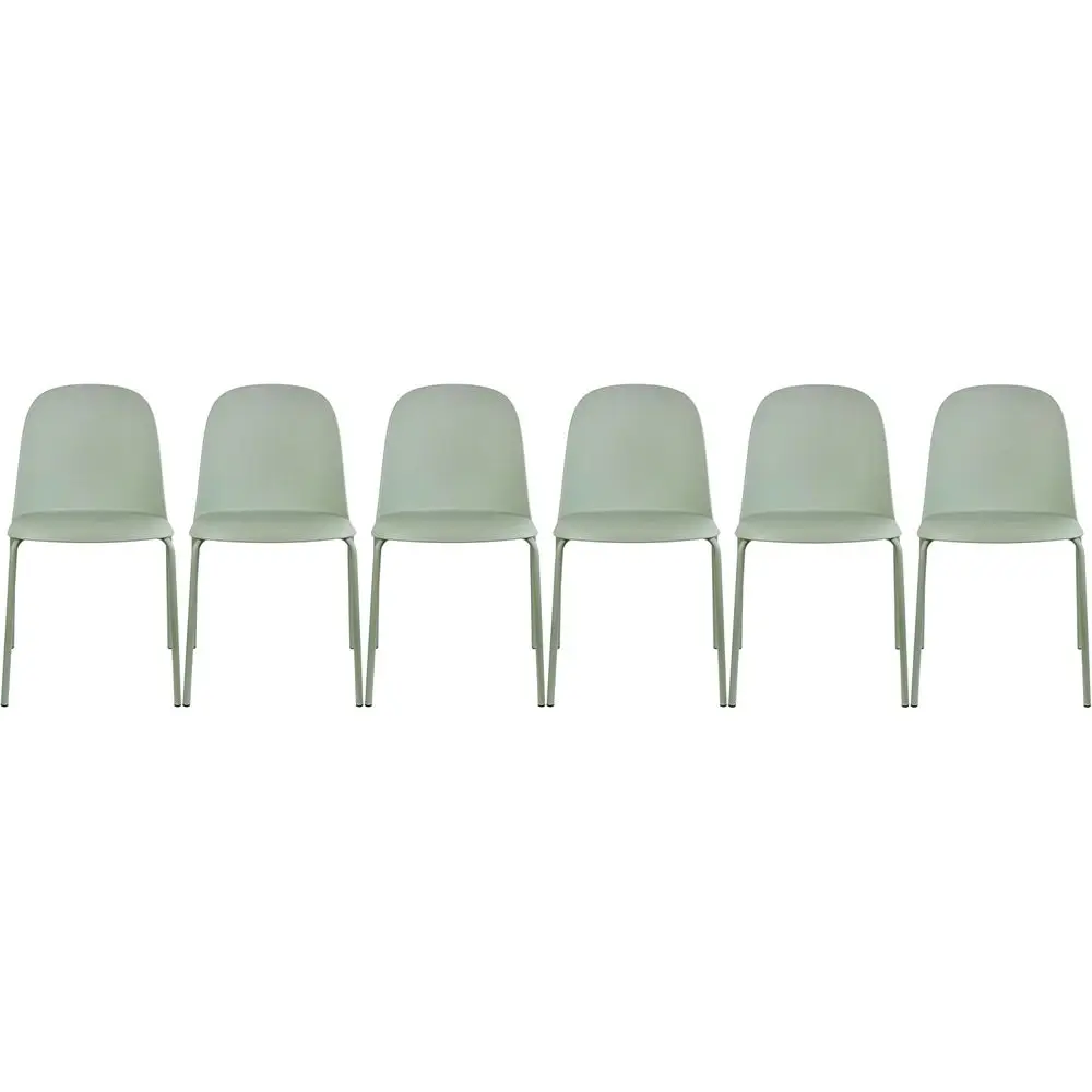 6 Stackable Ergonomic Dining Chairs with Plastic Seats and Metal Legs, Suitable for Indoor or Outdoor Use (Green)
6 Stackable Ergonomic Dining Chairs with Plastic Seats and Metal Legs, Suitable for Indoor or Outdoor Use (Green)