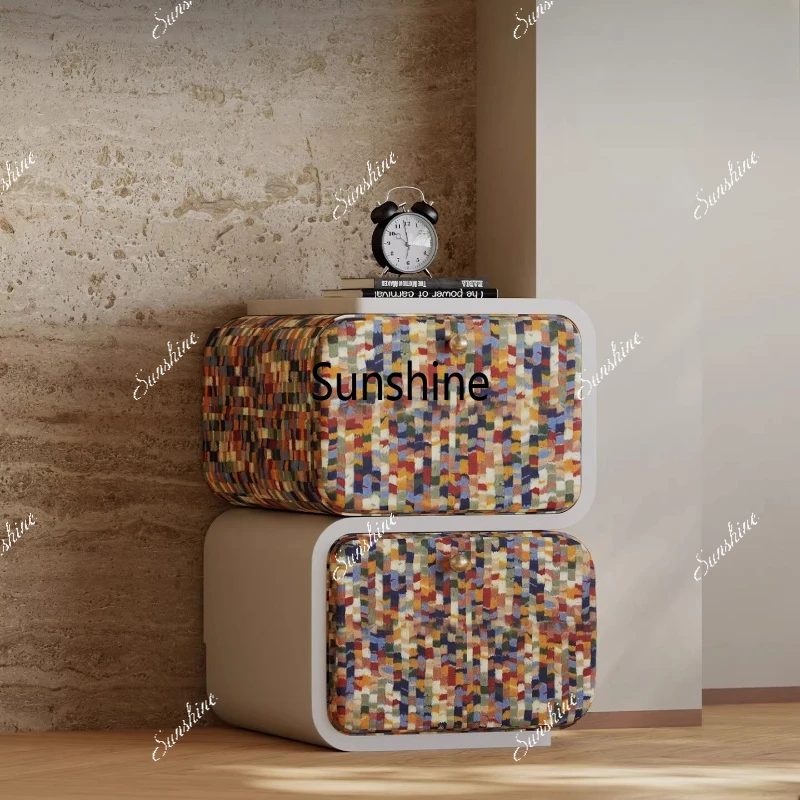 Italian bedside table ultra-narrow retro bedroom small apartment storage bedside table
Italian bedside table ultra-narrow retro bedroom small apartment storage bedside table