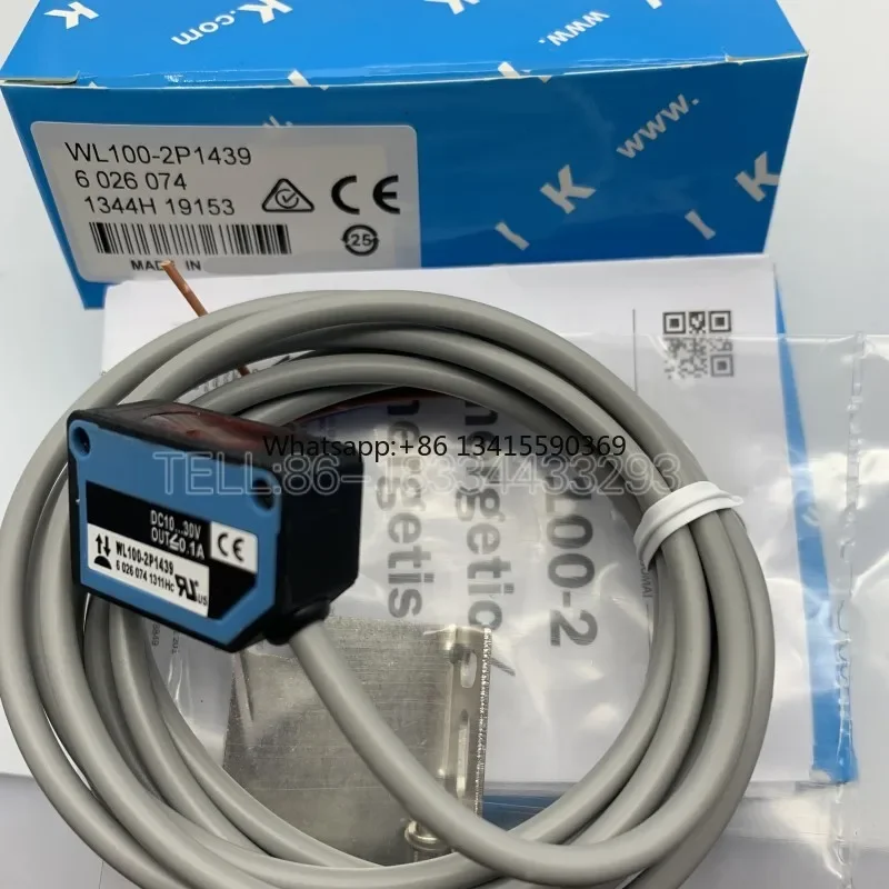 New Original WL100-P1332S07 Photoelectric Switch Sensor 
New Original WL100-P1332S07 Photoelectric Switch Sensor