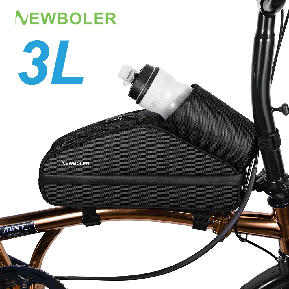 NEWBOLER Bike Scooter Bag 3L Waterproof Bicycle Bag Large Capacity MTB Road Electric Scooter Head Handle Bag Bicycle Accessories
NEWBOLER Bike Scooter Bag 3L Waterproof Bicycle Bag Large Capacity MTB Road Electric Scooter Head Handle Bag Bicycle Accessories