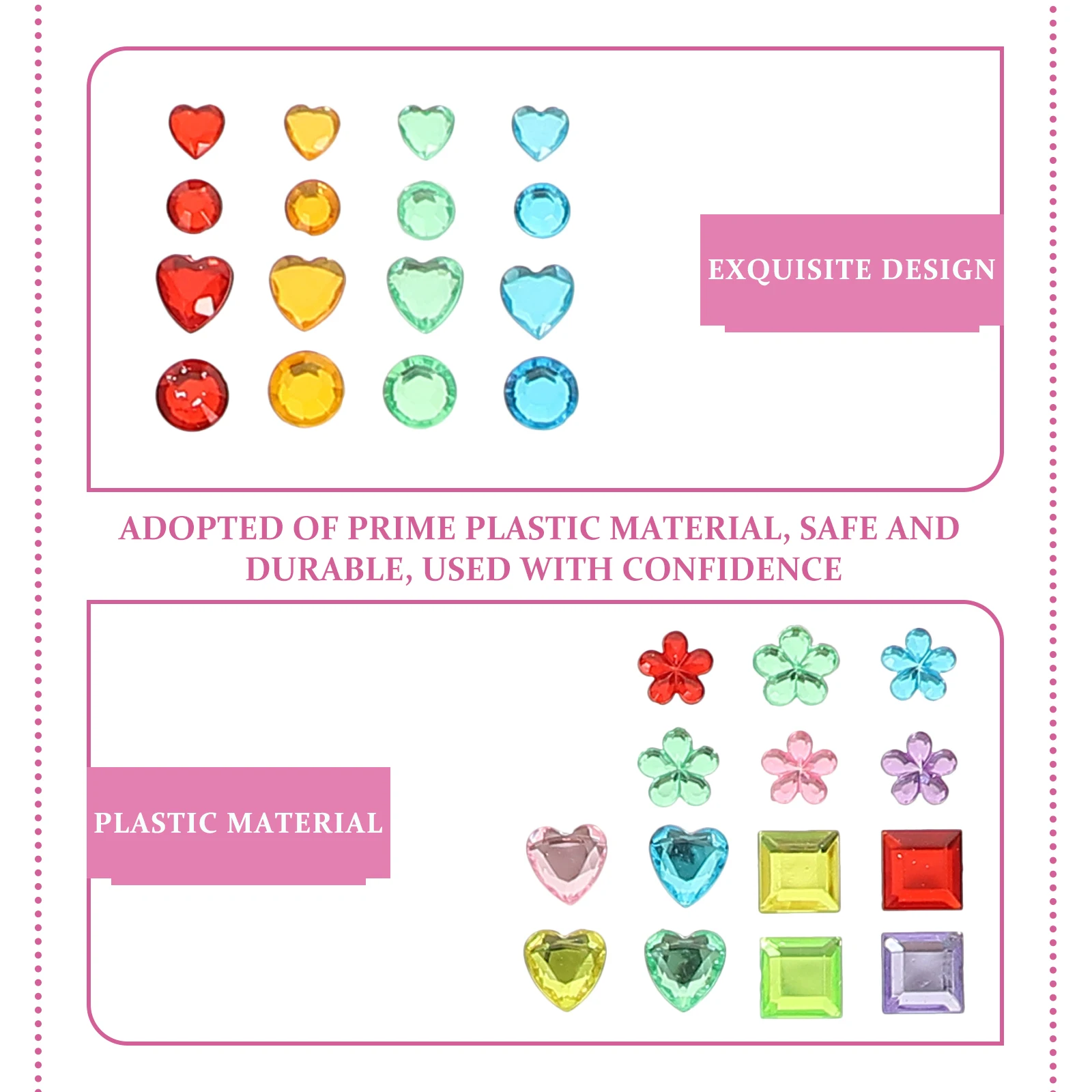 8 Sheets Nail Stickers Crystal Diamond Child Scrapbooking Gems Plastic for Crafting
8 Sheets Nail Stickers Crystal Diamond Child Scrapbooking Gems Plastic for Crafting