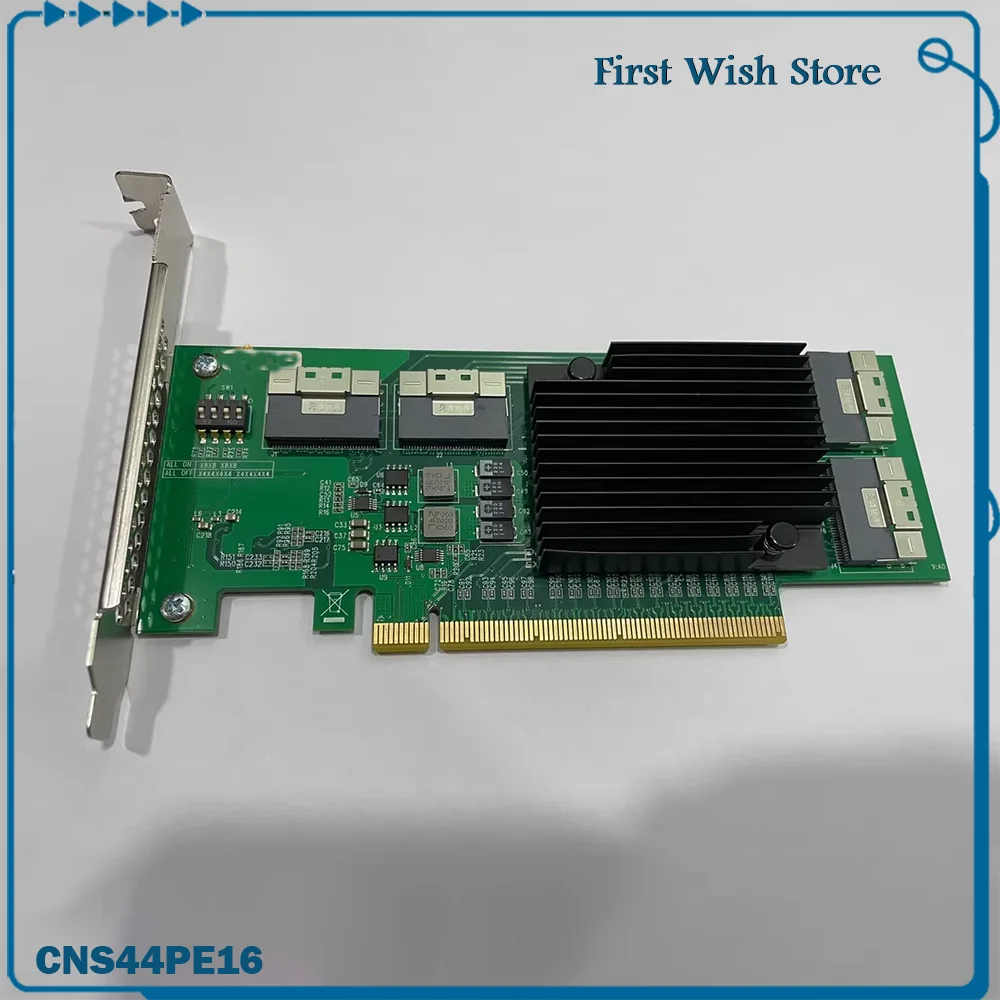 Adapter card 4*8654 NVME U.2 CNS44PE16
Adapter card 4*8654 NVME U.2 CNS44PE16