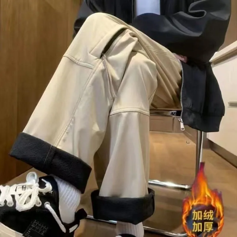 Men's Cargo Wide Leg Pants zipper Multi-pocket Waterproof Wear-resistant Outdoor Streetwear Trousers 2024 Casual Overalls Pants
Men's Cargo Wide Leg Pants zipper Multi-pocket Waterproof Wear-resistant Outdoor Streetwear Trousers 2024 Casual Overalls Pants