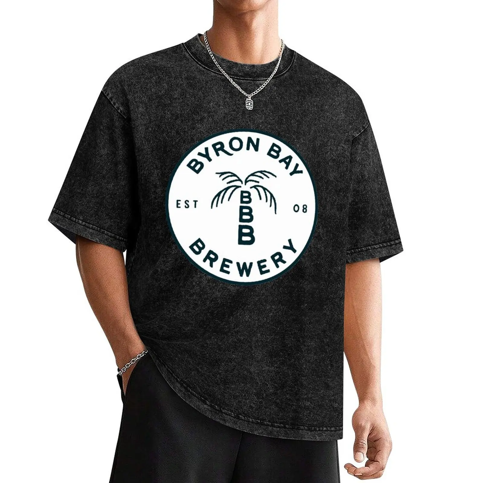 Byron Bay logo (white) T-Shirt korean fashion anime tshirt summer shirt sweat shirts, men 
Byron Bay logo (white) T-Shirt korean fashion anime tshirt summer shirt sweat shirts, men