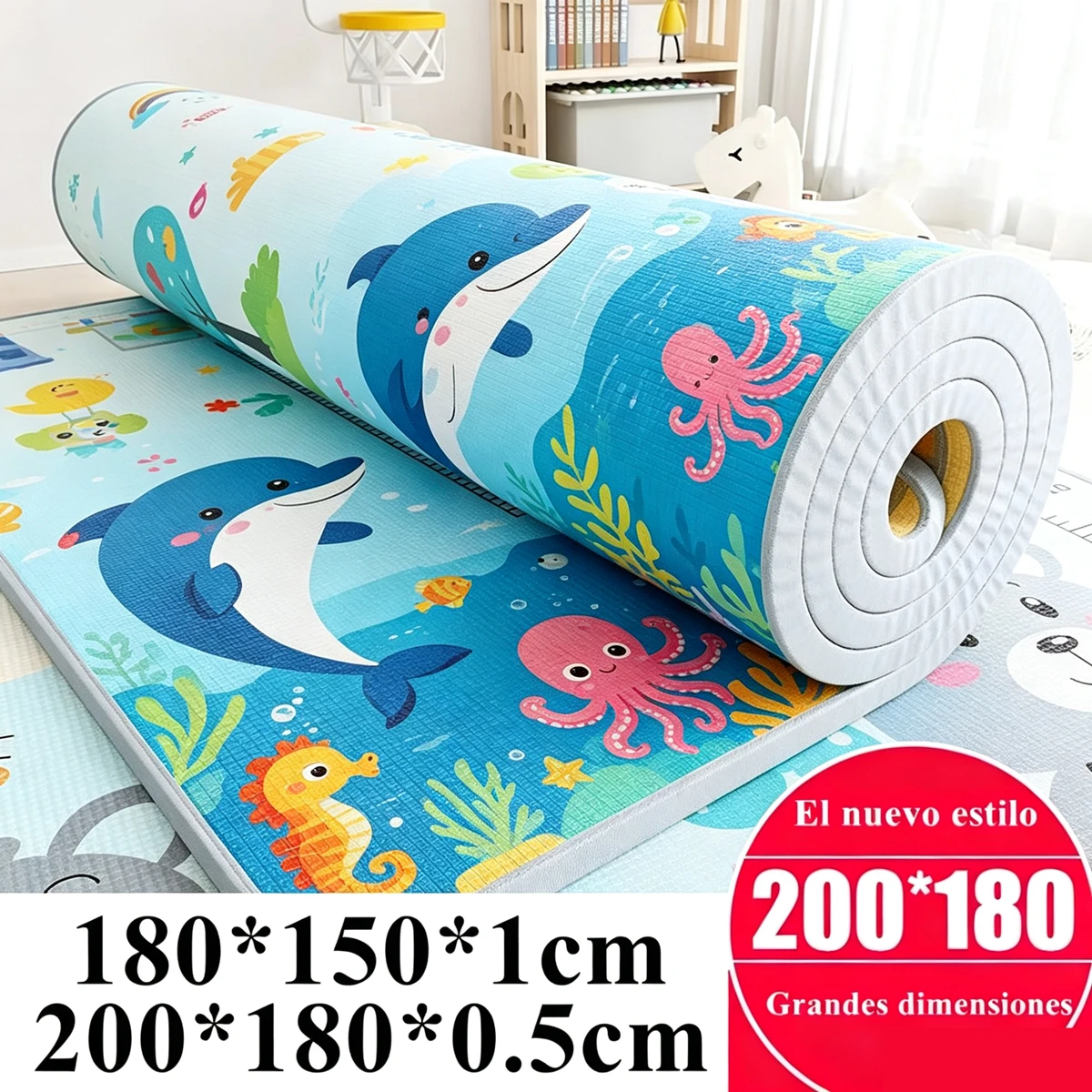 2 Thickness Options Non-toxic Baby Game Mat EPE Baby Activity Gym Baby Crawling Play Mats Carpet for Children's Safety Mat Rug
2 Thickness Options Non-toxic Baby Game Mat EPE Baby Activity Gym Baby Crawling Play Mats Carpet for Children's Safety Mat Rug
