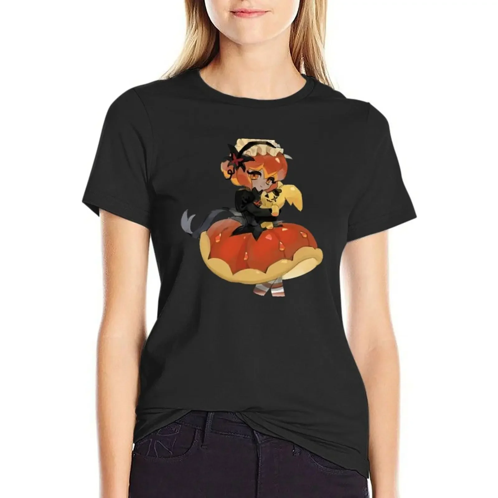 Shroomie Pumpkin Pie Cookie T-Shirt oversized tops cropped t shirts for Women
Shroomie Pumpkin Pie Cookie T-Shirt oversized tops cropped t shirts for Women