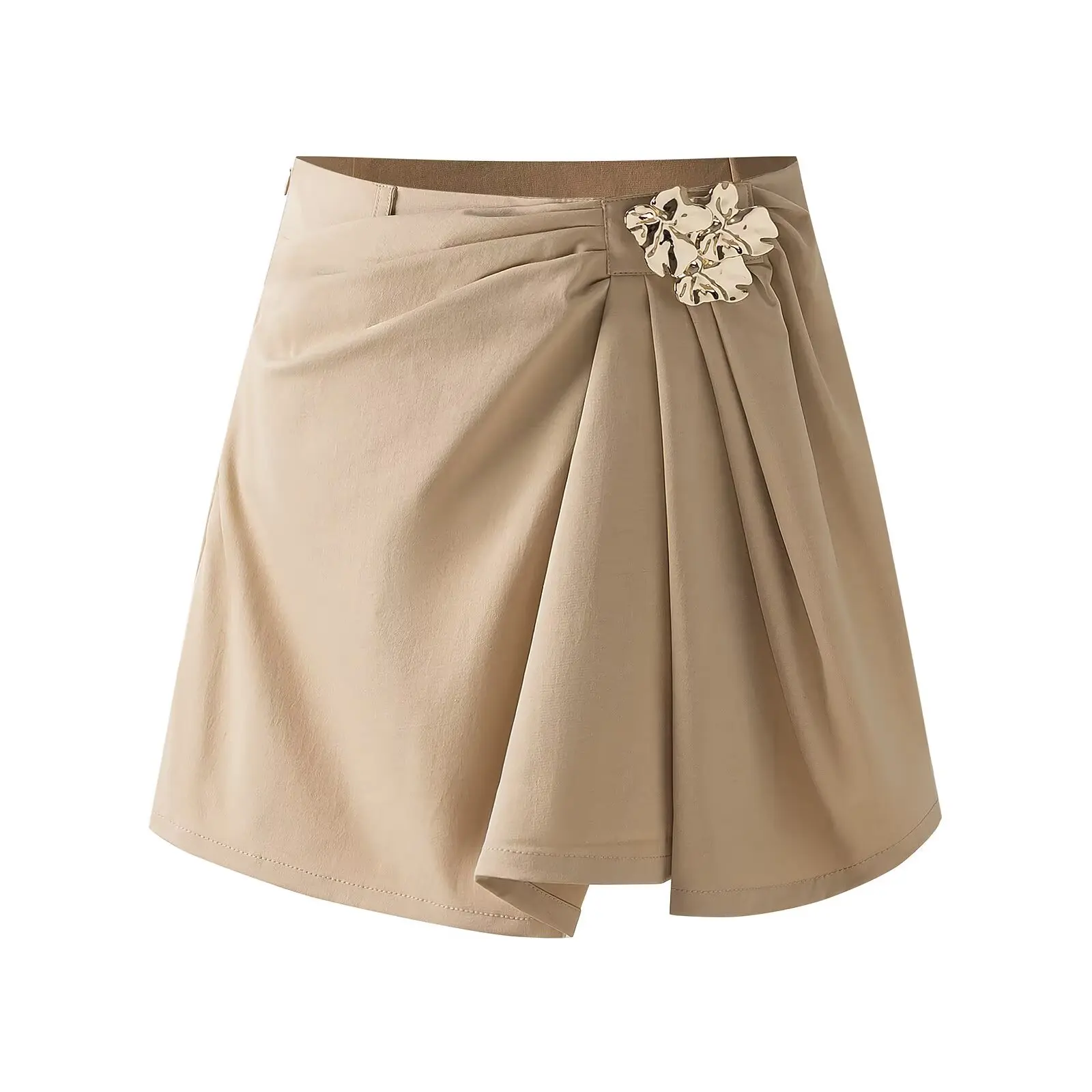 2026 Summer Women's Vintage Daily High Waist Midi Mini Skirts Office Lady Elegant Asymmetric Versatile Design Polyester Skirts
2026 Summer Women's Vintage Daily High Waist Midi Mini Skirts Office Lady Elegant Asymmetric Versatile Design Polyester Skirts