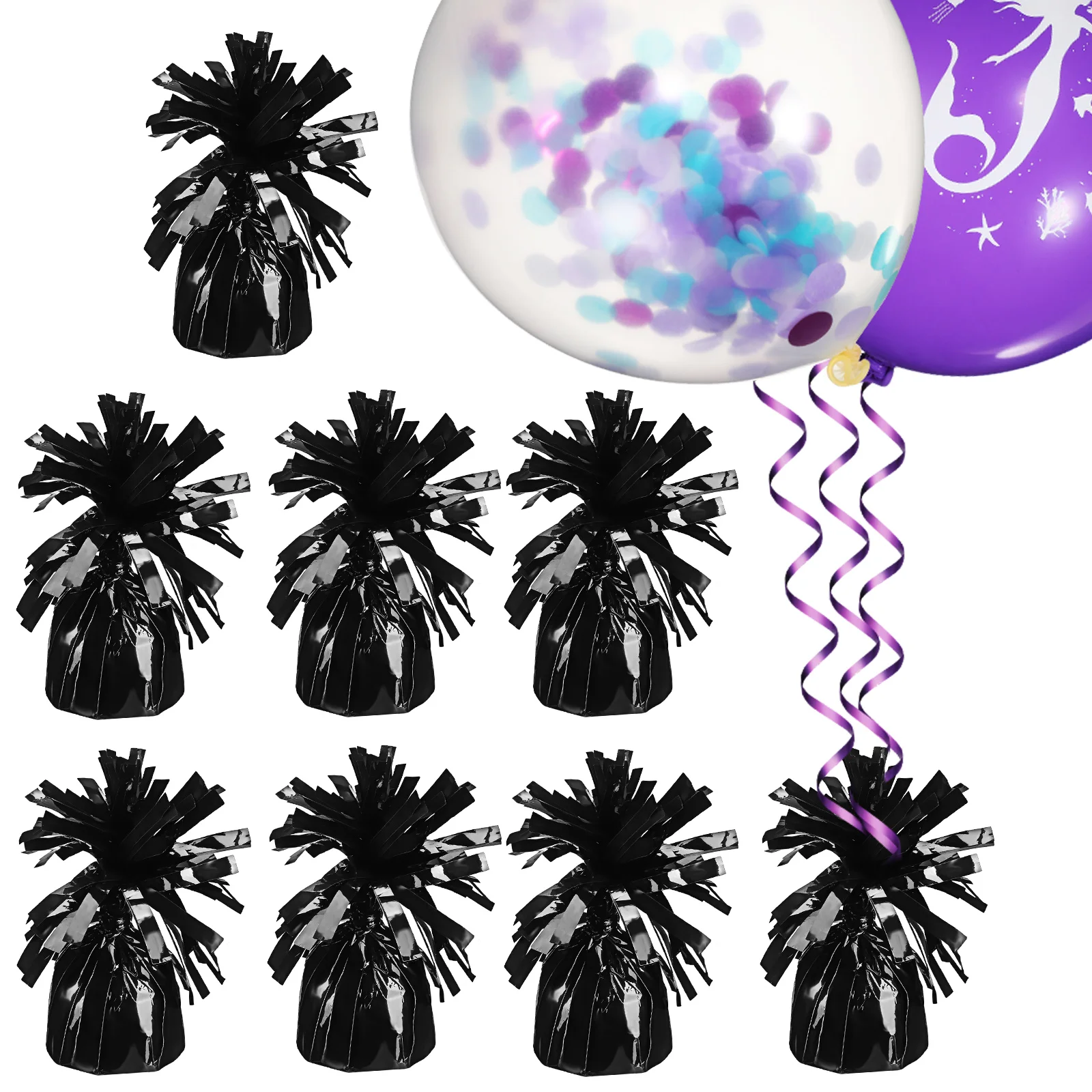 8 pcs Balloon Pendant Weights Stable Holders for Party Wedding Birthday Arch Heavy Blocks Shiny Foil Decorative
8 pcs Balloon Pendant Weights Stable Holders for Party Wedding Birthday Arch Heavy Blocks Shiny Foil Decorative