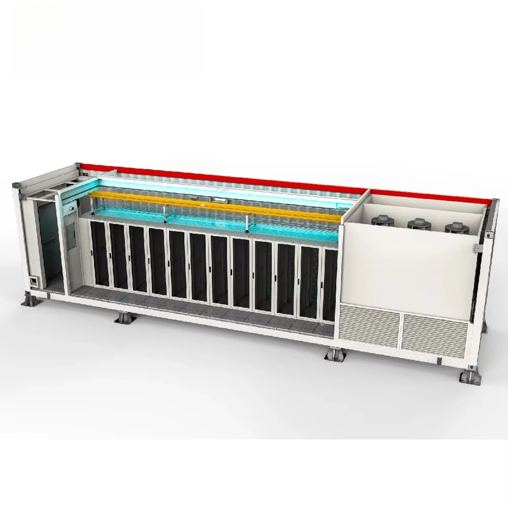 Customization Data Center Container Intelligent Monitoring Prefabricated Skid Mounted Data Center Convenient Remote Management
