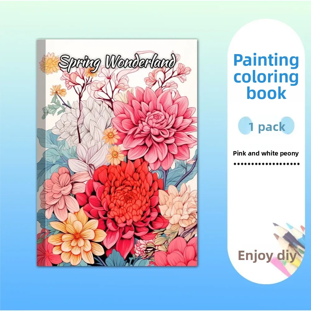 Adult Stress Relief Art Coloring Book Creative DIY Handmade Graffiti Relaxing Coloring Drawing Painting Notebook
Adult Stress Relief Art Coloring Book Creative DIY Handmade Graffiti Relaxing Coloring Drawing Painting Notebook