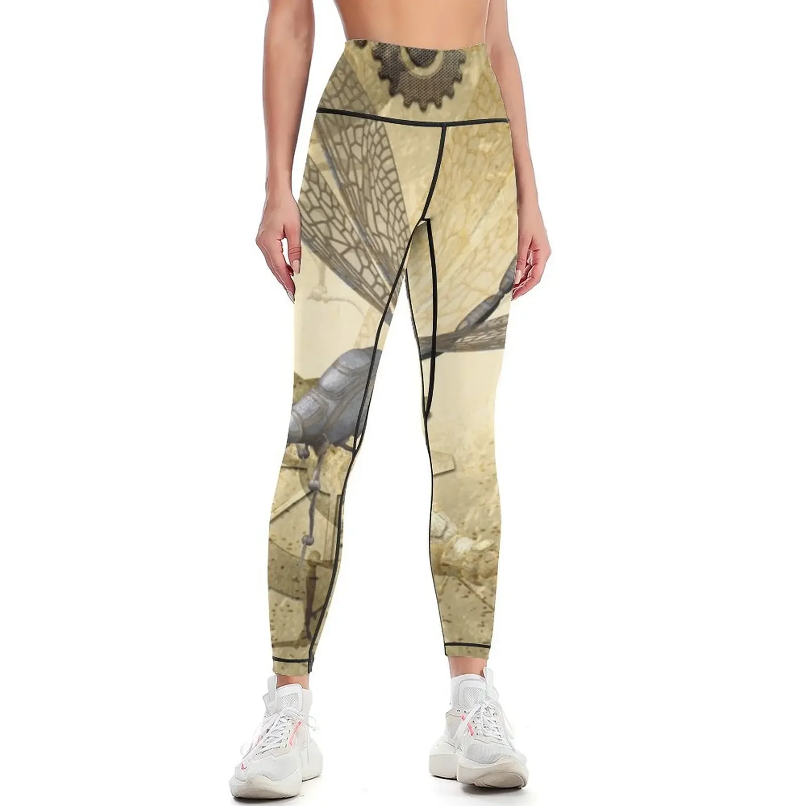 Steampunk, dragonflies Leggings Golf wear sport pants Women's trousers Tight fitting woman Womens Leggings
Steampunk, dragonflies Leggings Golf wear sport pants Women's trousers Tight fitting woman Womens Leggings