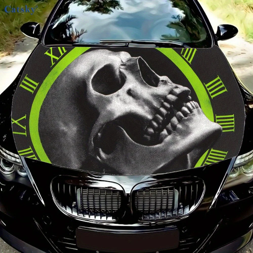 Cool Skull Head print,car hood stickers,PVC waterproof Self adhesive car hood sticker,car hood decoration protection stickers,Au
Cool Skull Head print,car hood stickers,PVC waterproof Self adhesive car hood sticker,car hood decoration protection stickers,Au