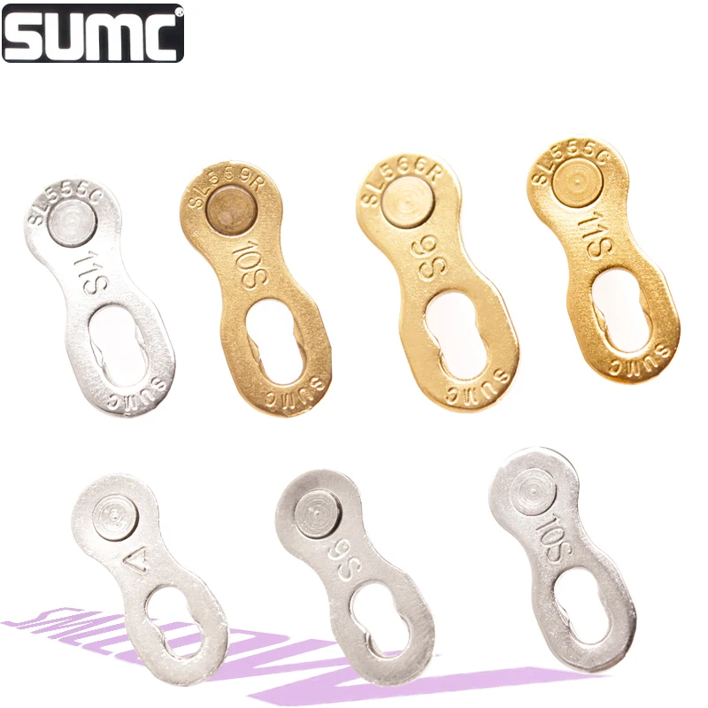 1pair of Practical Mountain MTB Road Bike Chain Buckle Chain Connector Magic Buckle button6-7-8 9 10 Speed Button Magic Button
1pair of Practical Mountain MTB Road Bike Chain Buckle Chain Connector Magic Buckle button6-7-8 9 10 Speed Button Magic Button