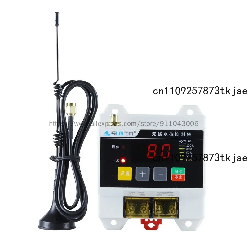 English version wireless remote control controller water pump water tank water tower 220V liquid level remote sensing switch
English version wireless remote control controller water pump water tank water tower 220V liquid level remote sensing switch