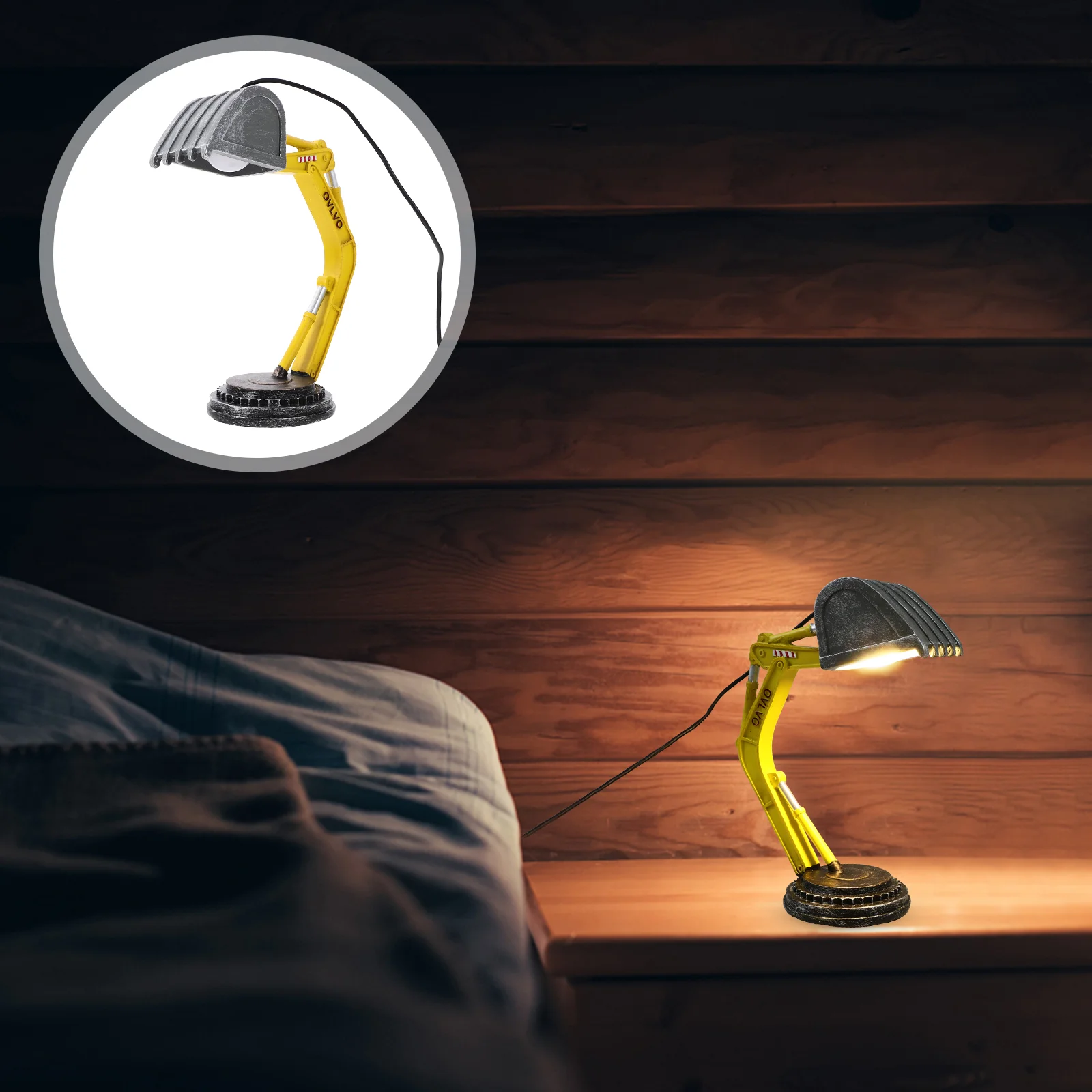 Construction Kids Table Lamp Night Stand Lamps Excavator Desk for Home Office Lights Room Decor
Construction Kids Table Lamp Night Stand Lamps Excavator Desk for Home Office Lights Room Decor