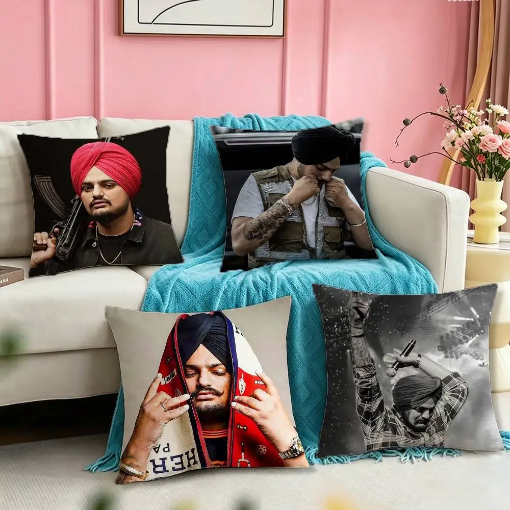 SINGER Sidhu Moose Wala Square Double-Sided printed Pillow Case Bedroom Bedside Pillow Sofa Cushion Cover
SINGER Sidhu Moose Wala Square Double-Sided printed Pillow Case Bedroom Bedside Pillow Sofa Cushion Cover