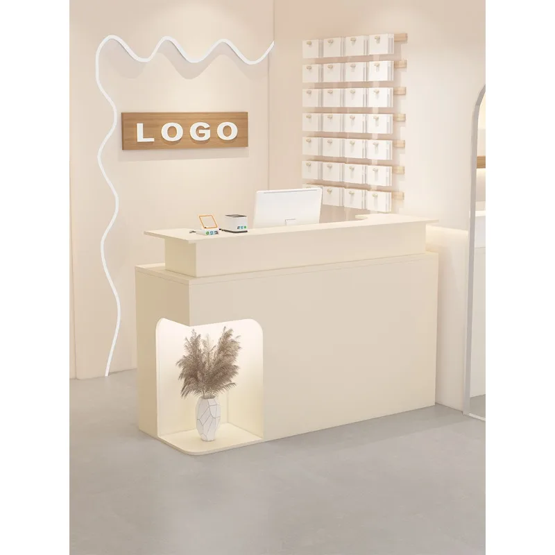 Cream wind checkout page Clothing store counter Women's clothing store Light luxury small bar table Hair salon Reception desk
Cream wind checkout page Clothing store counter Women's clothing store Light luxury small bar table Hair salon Reception desk