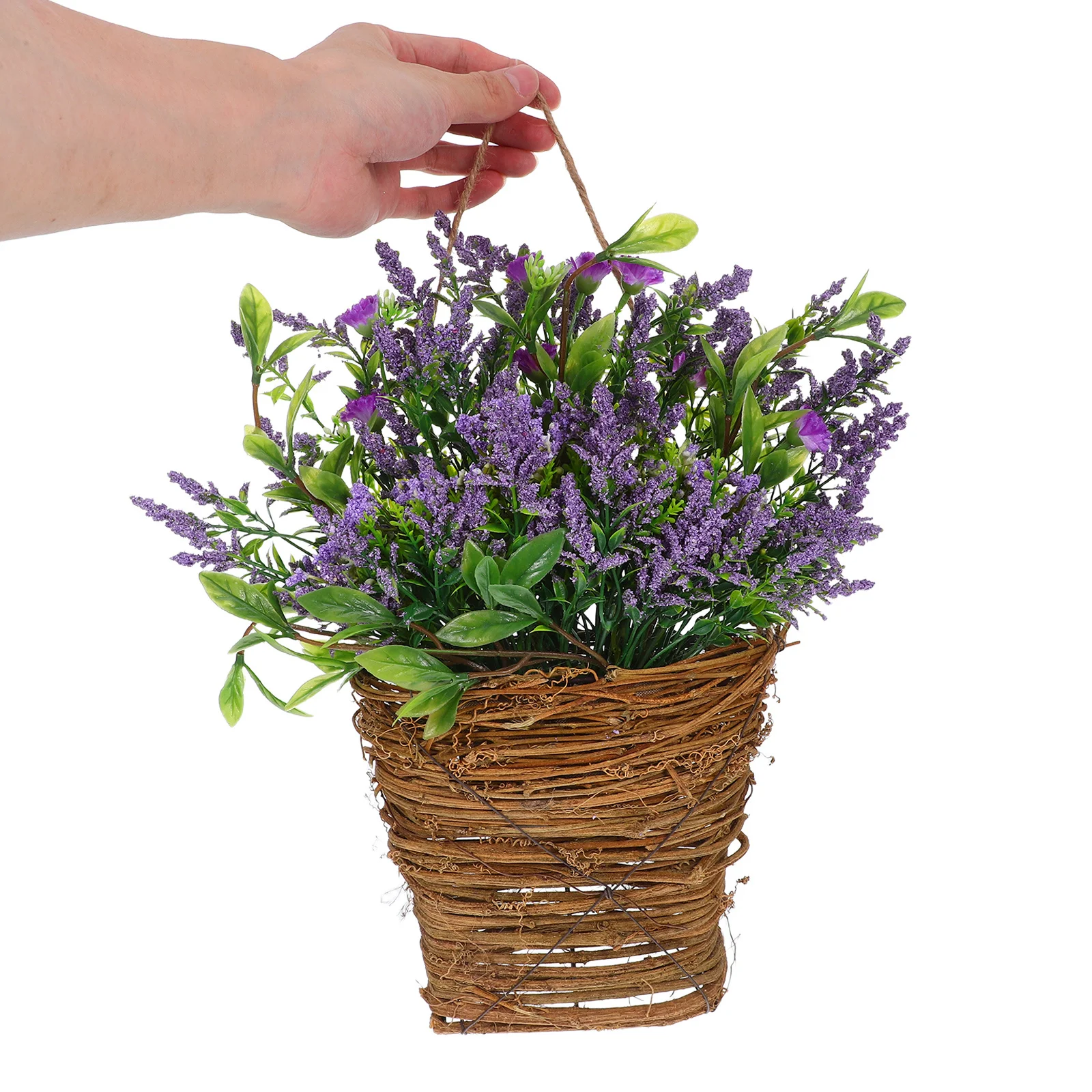 Wildflower Door Hanging Basket Rattan Wicker Rustic Front Door Artificial Flowers Decor Farmhouse Spring Wedding Decoration
Wildflower Door Hanging Basket Rattan Wicker Rustic Front Door Artificial Flowers Decor Farmhouse Spring Wedding Decoration