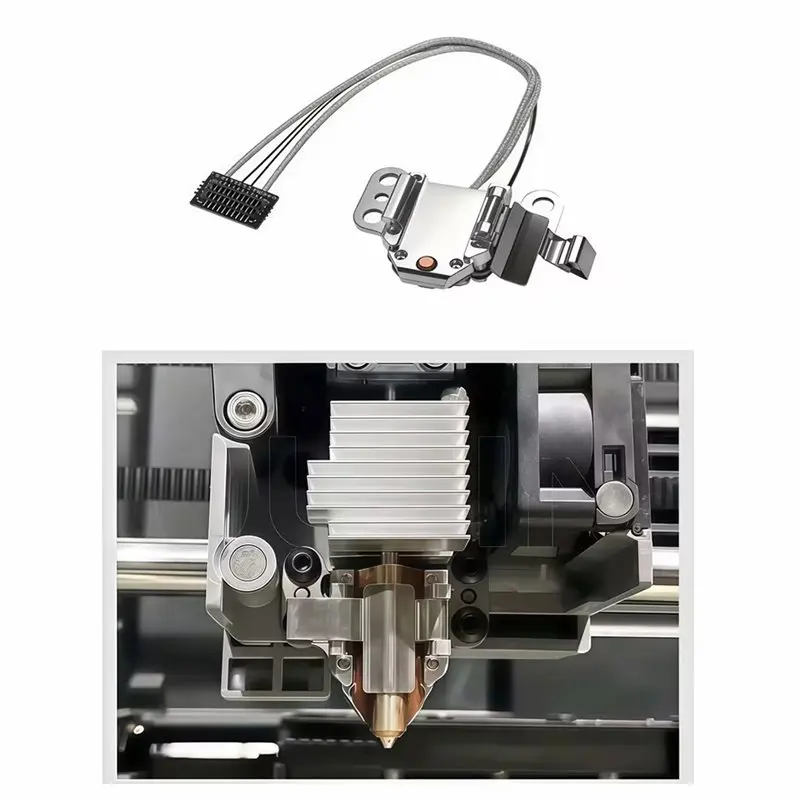 For Flashforge AD5X Compatible Extruder Hot End Heating Assembly Integrated Fan Kit
For Flashforge AD5X Compatible Extruder Hot End Heating Assembly Integrated Fan Kit