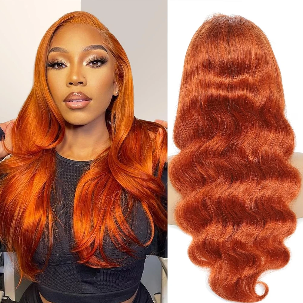 Цветные парики из натуральных волос Ginger Orange 13x6 HD Body Wave с кружевной передней частью, 32 дюйма, плотность 200%, для женщин, предварительно прорезанные.
Цветные парики из натуральных волос Ginger Orange 13x6 HD Body Wave с кружевной передней частью, 32 дюйма, плотность 200%, для женщин, предварительно прорезанные.