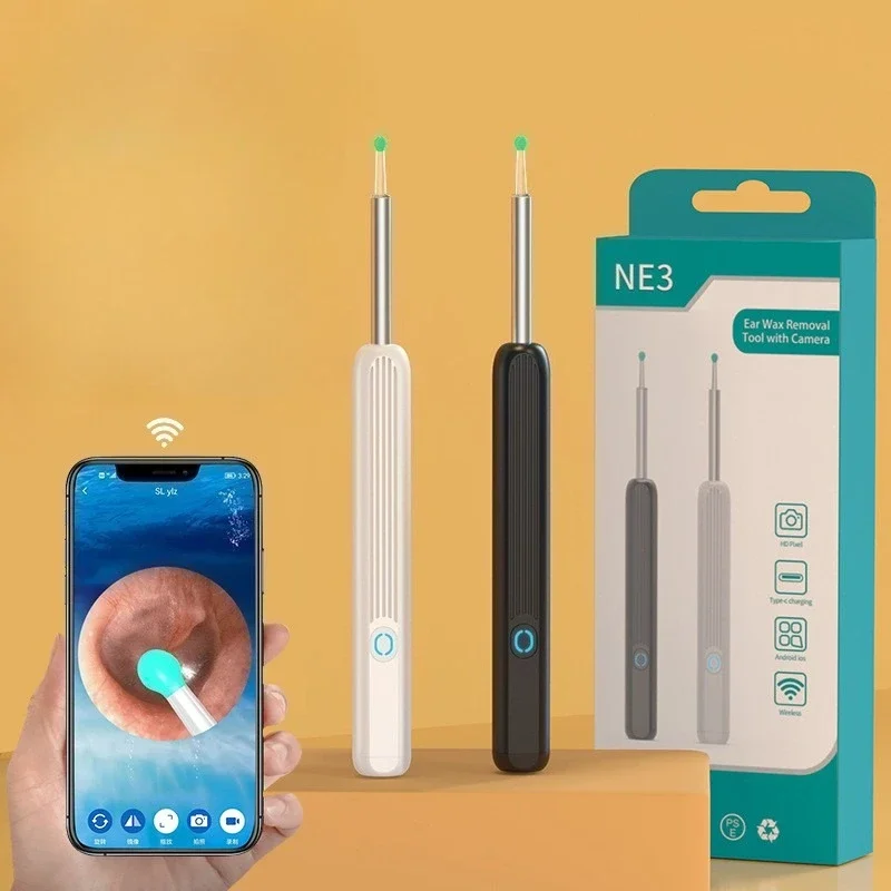 Visual Ear Wax Cleaner with Camera Safe Earwax Removal Endoscope with 5M Camera Luminous Otoscope Ear Cleaning Tools Ear Care
Visual Ear Wax Cleaner with Camera Safe Earwax Removal Endoscope with 5M Camera Luminous Otoscope Ear Cleaning Tools Ear Care