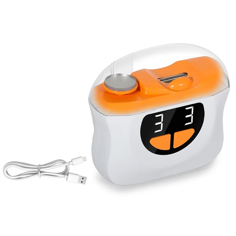 B82B-Маникюрный триммер, электрические кусачки для ногтей, автоматические с легкими ножницами для пальцев ног, педикюрная полировка, резак для ногтей, оранжевый
B82B-Маникюрный триммер, электрические кусачки для ногтей, автоматические с легкими ножницами для пальцев ног, педикюрная полировка, резак для ногтей, оранжевый