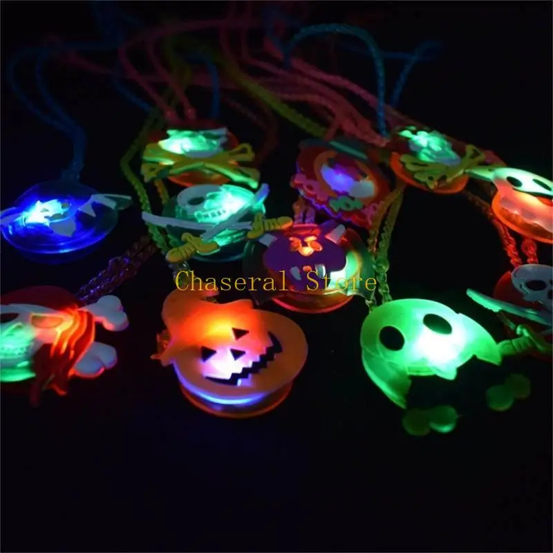E7CE LED Necklace Halloween Party Glowing Neckwear Popular FleaMarket Festival Toy
E7CE LED Necklace Halloween Party Glowing Neckwear Popular FleaMarket Festival Toy
