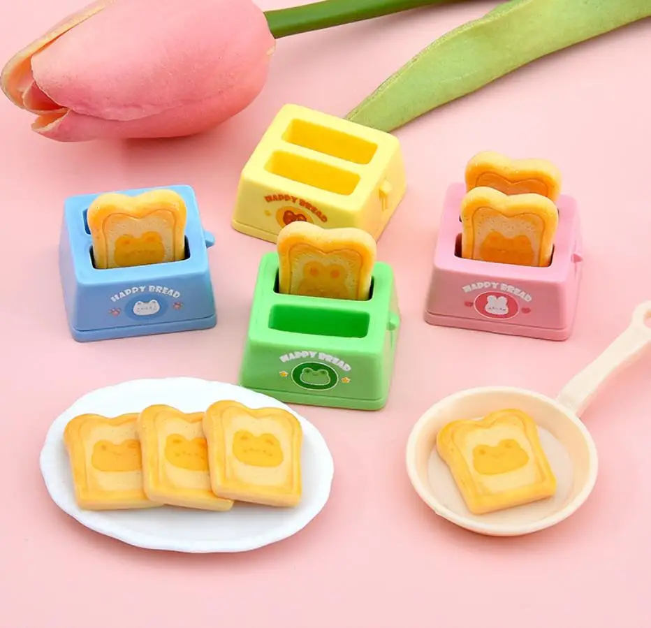 Kawaii Flatback Resin Cartoon Bread Slice Toast Simulation Food Art Supply Cabochon DIY Crafts Dollhouse Decor
Kawaii Flatback Resin Cartoon Bread Slice Toast Simulation Food Art Supply Cabochon DIY Crafts Dollhouse Decor