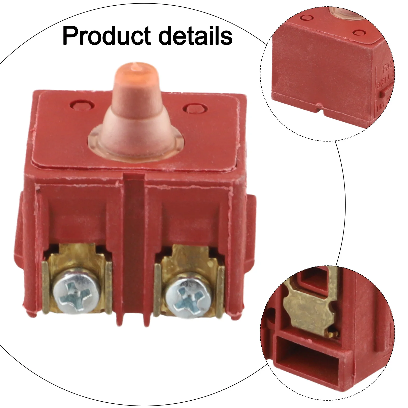 Замена выключателя для угловой шлифмашины DGA452, 1 шт., 650579-7, бесщеточный, компактный, беспроводной, 4-1/2 дюйма, подходит для XAG03Z 18V LXT
Замена выключателя для угловой шлифмашины DGA452, 1 шт., 650579-7, бесщеточный, компактный, беспроводной, 4-1/2 дюйма, подходит для XAG03Z 18V LXT