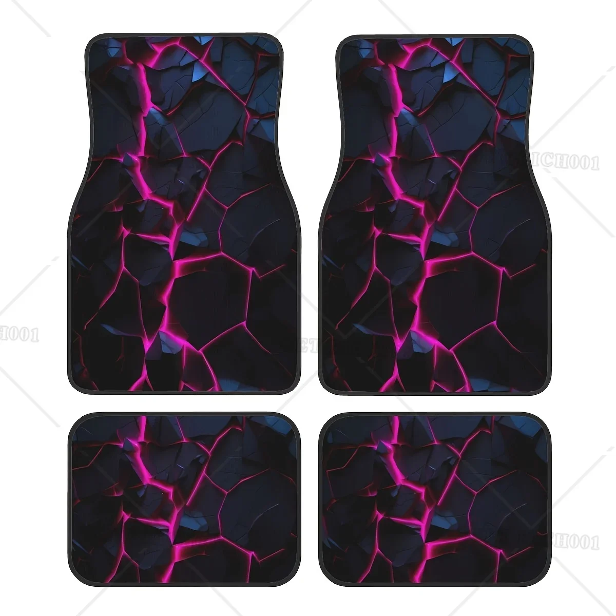 4pcs Lava Crack Pattern Car Rubber Floor Mat Universal Anti-slip Car Front and Rear Carpet Waterproof and Easy to Clean Car
4pcs Lava Crack Pattern Car Rubber Floor Mat Universal Anti-slip Car Front and Rear Carpet Waterproof and Easy to Clean Car