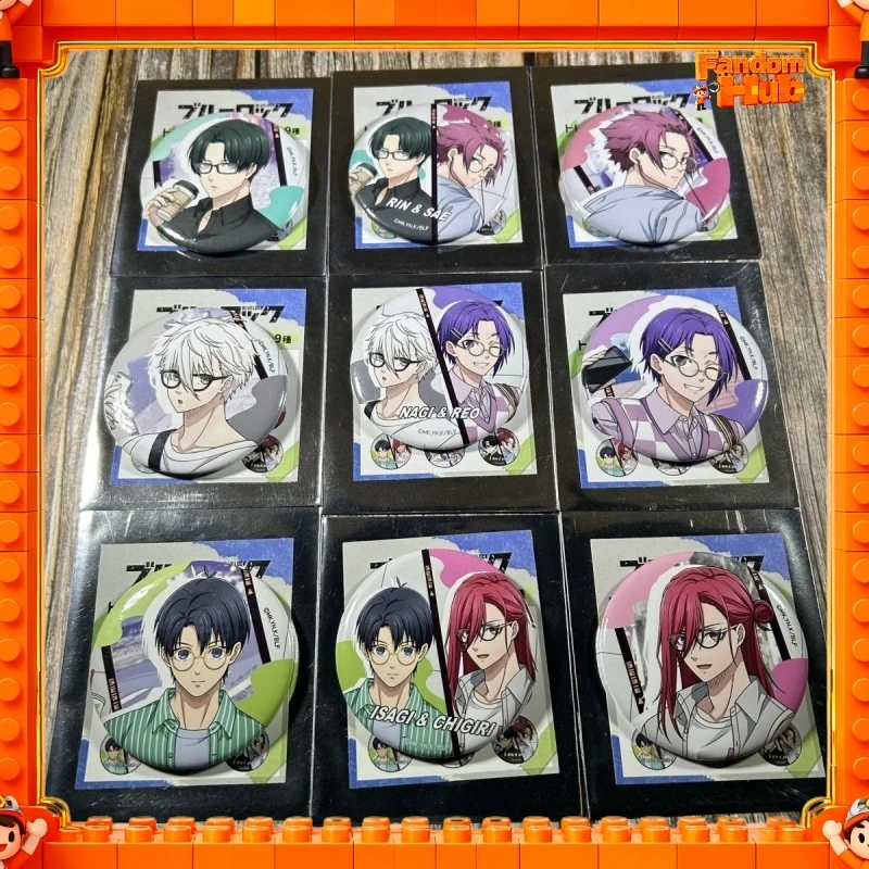 Genuine Blue Lock Ensky Megane Series Can Badge Anime Merchandise Isagi Yoichi Itoshi Rin Badge Pins Toy Gift
Genuine Blue Lock Ensky Megane Series Can Badge Anime Merchandise Isagi Yoichi Itoshi Rin Badge Pins Toy Gift