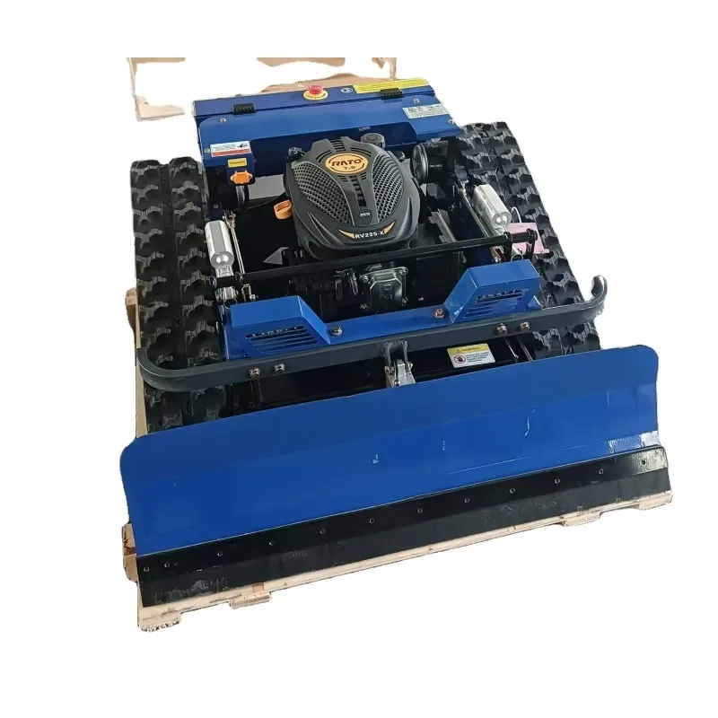 【Factory】CE EPA Engine Grass Cutting Machine Agriculture Rubber Tracks Remote Control Robotic Lawn Mower with Snow Shovel
【Factory】CE EPA Engine Grass Cutting Machine Agriculture Rubber Tracks Remote Control Robotic Lawn Mower with Snow Shovel