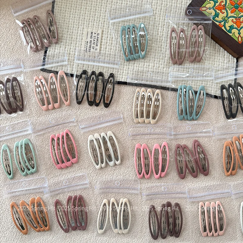 4pcs Geometric Metal Hair Clips Set Baby Girls Kids Oval Shape BB Barrettes Snaps Drop Hair Accessories for Children Headwear
4pcs Geometric Metal Hair Clips Set Baby Girls Kids Oval Shape BB Barrettes Snaps Drop Hair Accessories for Children Headwear