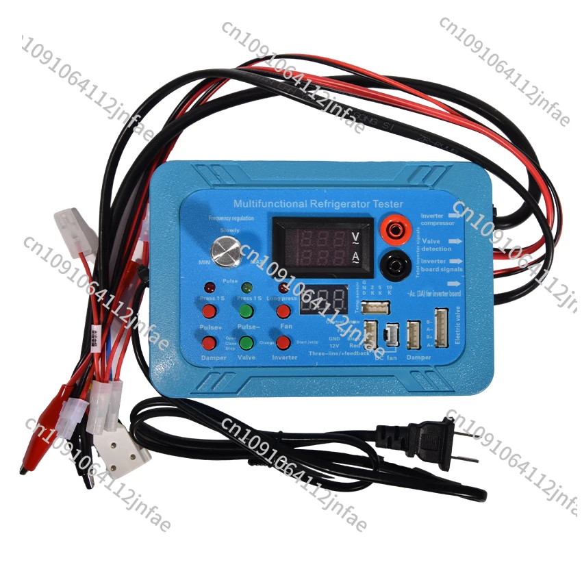 English Version Refrigerator Compressor Inverter Board Tester Pulse Solenoid Valve Inverter Refrigerator Test Tool Universal
English Version Refrigerator Compressor Inverter Board Tester Pulse Solenoid Valve Inverter Refrigerator Test Tool Universal