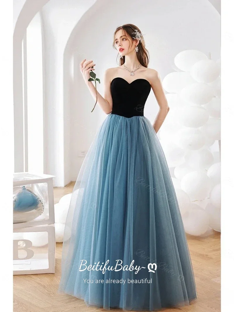 Customized Strapless Evening Dress for Women Simple Style Pleated A-line Organza Skirt Banquet Gown Evening Dresses Vestidos
Customized Strapless Evening Dress for Women Simple Style Pleated A-line Organza Skirt Banquet Gown Evening Dresses Vestidos