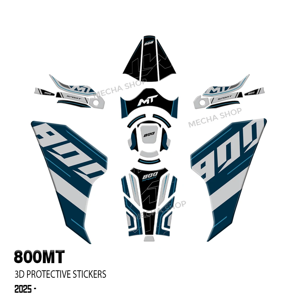 New 800MT Accessories Motorcycle 3D Protective Side Tank Pad Kit For CFMoto 800 MT Sport / Explore 2025
New 800MT Accessories Motorcycle 3D Protective Side Tank Pad Kit For CFMoto 800 MT Sport / Explore 2025
