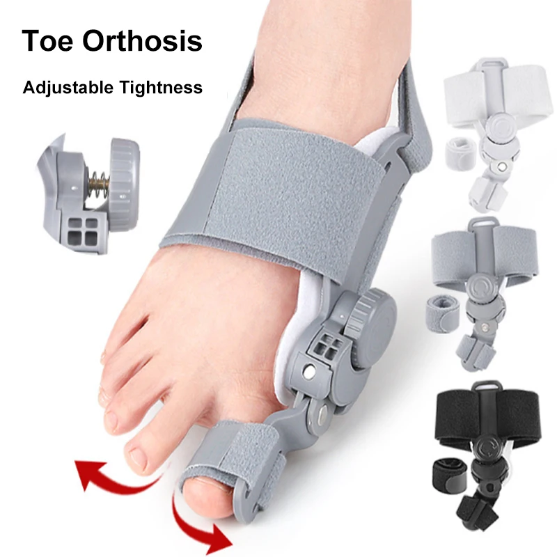 1Pc Adjustable Big Toe Orthosis, Bunion Separator, Bunion Protrusion Separator, Overlapping Toe Separator, Soft And Non-Abrasive
1Pc Adjustable Big Toe Orthosis, Bunion Separator, Bunion Protrusion Separator, Overlapping Toe Separator, Soft And Non-Abrasive