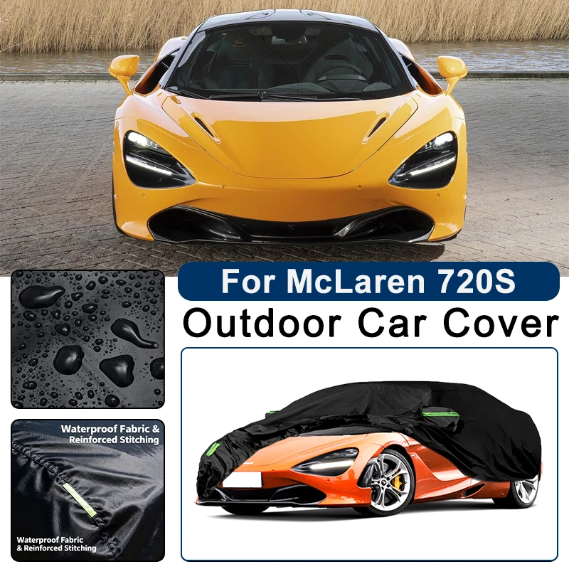 Outdoor Car Cover Waterproof Dustproof UV Sun Protection, Full Car Protector Exterior Parts For McLaren 720S P14
Outdoor Car Cover Waterproof Dustproof UV Sun Protection, Full Car Protector Exterior Parts For McLaren 720S P14