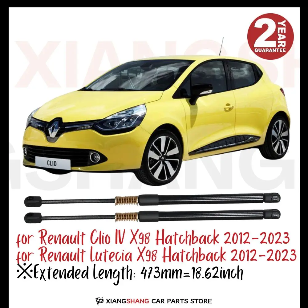 2pcs Rear Tailgate Damper for Renault Clio IV (X98) Hatchback 2012-2023 WITH SPRING Trunk Boot Gas Charged Gas Struts
2pcs Rear Tailgate Damper for Renault Clio IV (X98) Hatchback 2012-2023 WITH SPRING Trunk Boot Gas Charged Gas Struts