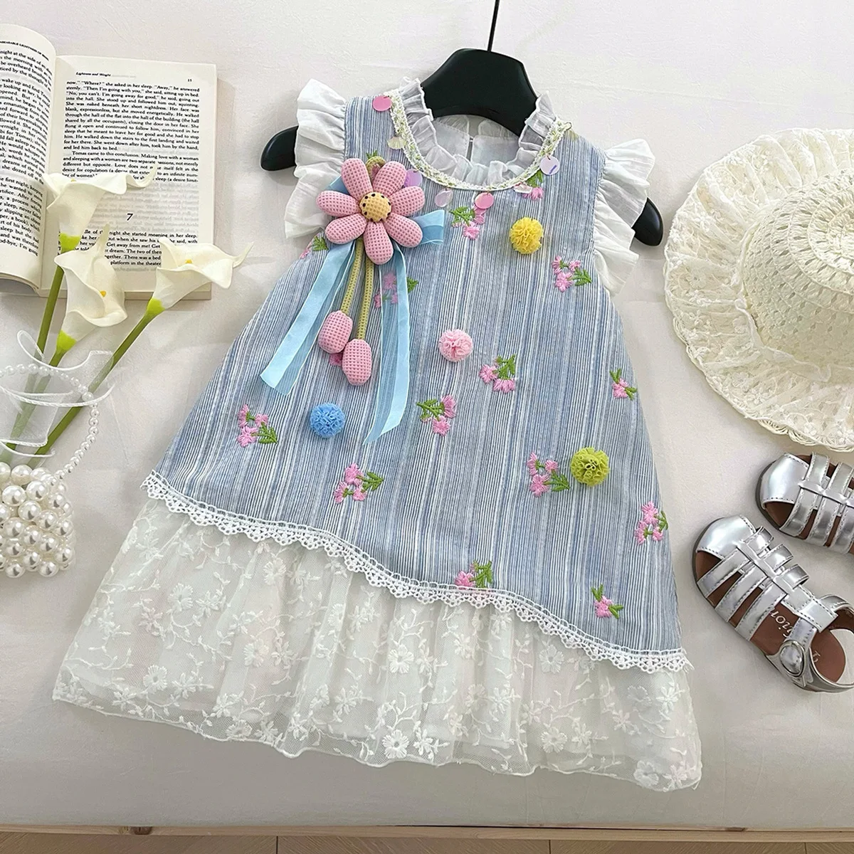 Girls Dresses Summer 2025 Children Princess Vest Dress And Hat Suit For Baby Girl Birthday Party Clothes Kids Sleeveless Outfits
Girls Dresses Summer 2025 Children Princess Vest Dress And Hat Suit For Baby Girl Birthday Party Clothes Kids Sleeveless Outfits
