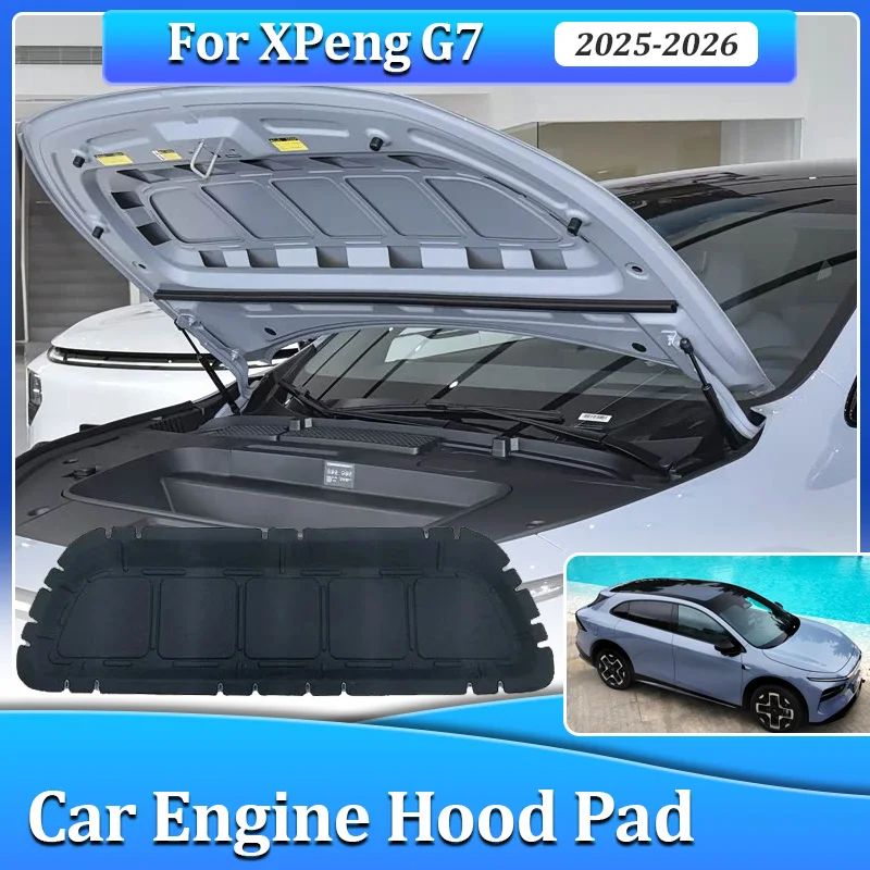 For XPeng G7 2025 2026 Engine Hood Sound Heat Insulation Cotton Mat Sound Absorption Noise Reduction Fire Protection Accessories
For XPeng G7 2025 2026 Engine Hood Sound Heat Insulation Cotton Mat Sound Absorption Noise Reduction Fire Protection Accessories