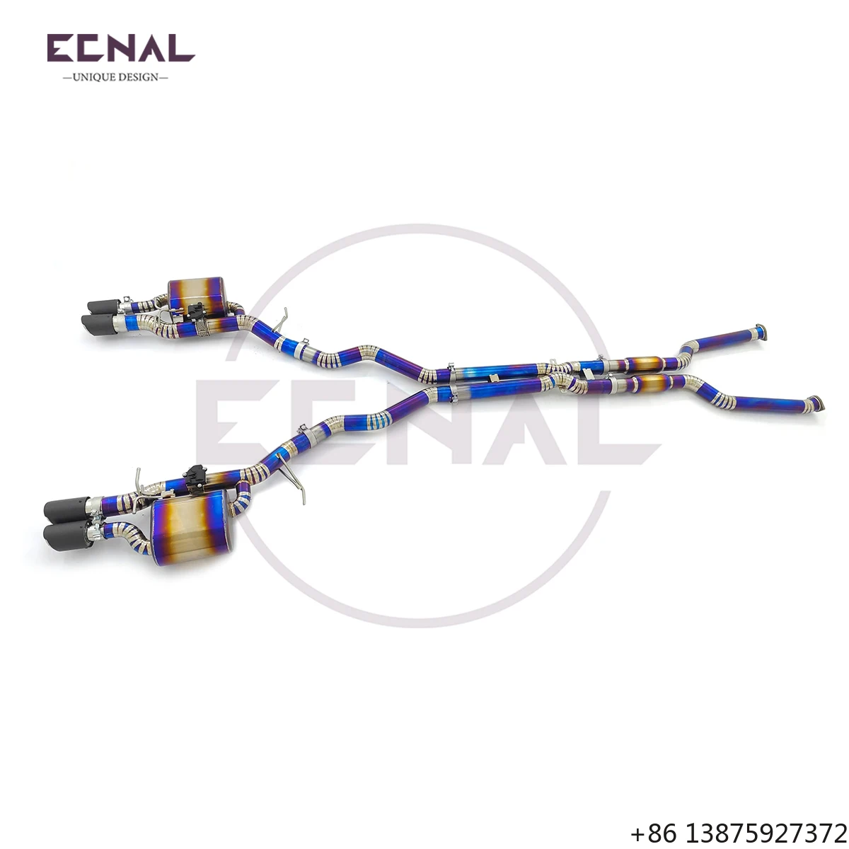 Ecnal for 2003-2009 E60 E61 M5 5.0L Titanium Valve Exhaust High Performance Exhaust Pipe for Exhaust System
Ecnal for 2003-2009 E60 E61 M5 5.0L Titanium Valve Exhaust High Performance Exhaust Pipe for Exhaust System
