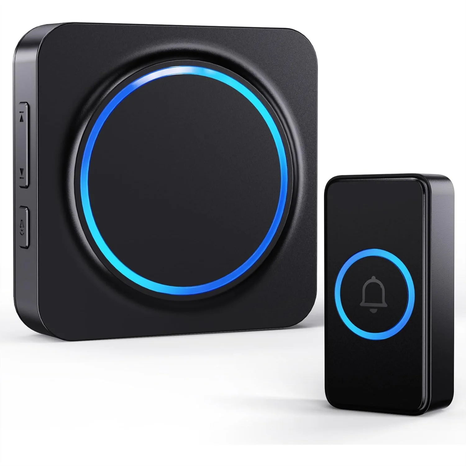 Wireless Doorbell for Home, Battery Operated with 1000ft Range, 32 Chimes, 5 Volume Levels, Colorful LED, 1 Button + 1 Receiver
Wireless Doorbell for Home, Battery Operated with 1000ft Range, 32 Chimes, 5 Volume Levels, Colorful LED, 1 Button + 1 Receiver