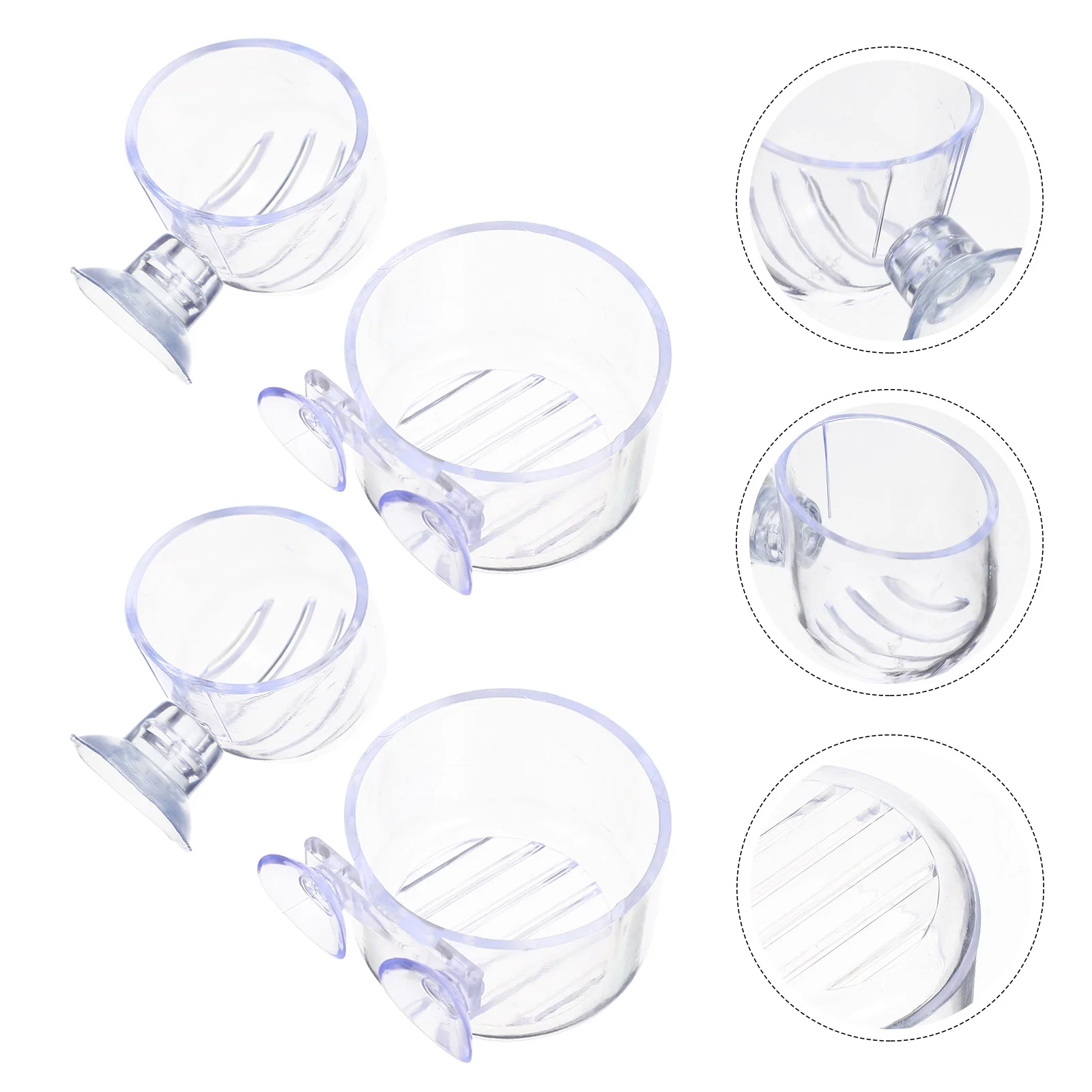 4 Pcs Fish Tank Red Worm Cup Feeder Food Feeding Plant Stand Aquarium Acrylic Decor Suction Planter
4 Pcs Fish Tank Red Worm Cup Feeder Food Feeding Plant Stand Aquarium Acrylic Decor Suction Planter