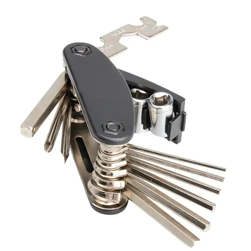 Foldable Multi-Tool Bike Repair Kit | 87.7mm Portable Allen Wrench Set for Bicycle Maintenance
Foldable Multi-Tool Bike Repair Kit | 87.7mm Portable Allen Wrench Set for Bicycle Maintenance